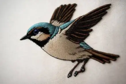 The Art of Embroidered Birds: A Creative Journey